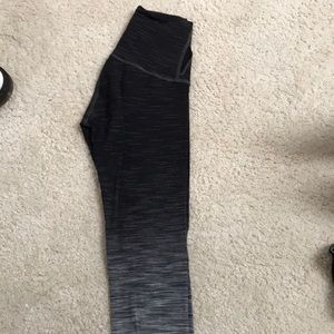 Lulu lemon wunder under gradient leggings